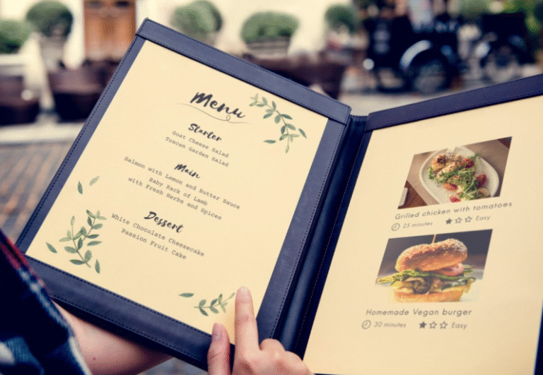 How Menu Layout and Typography Shape Customer Decisions